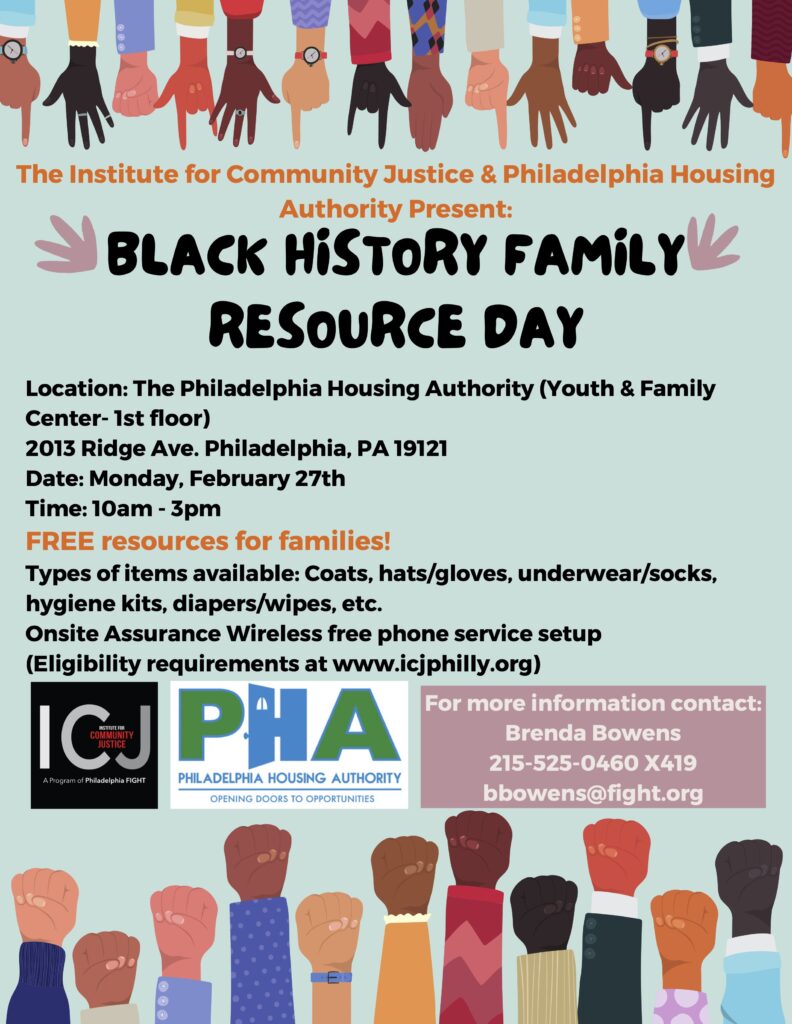 black history month family resource day